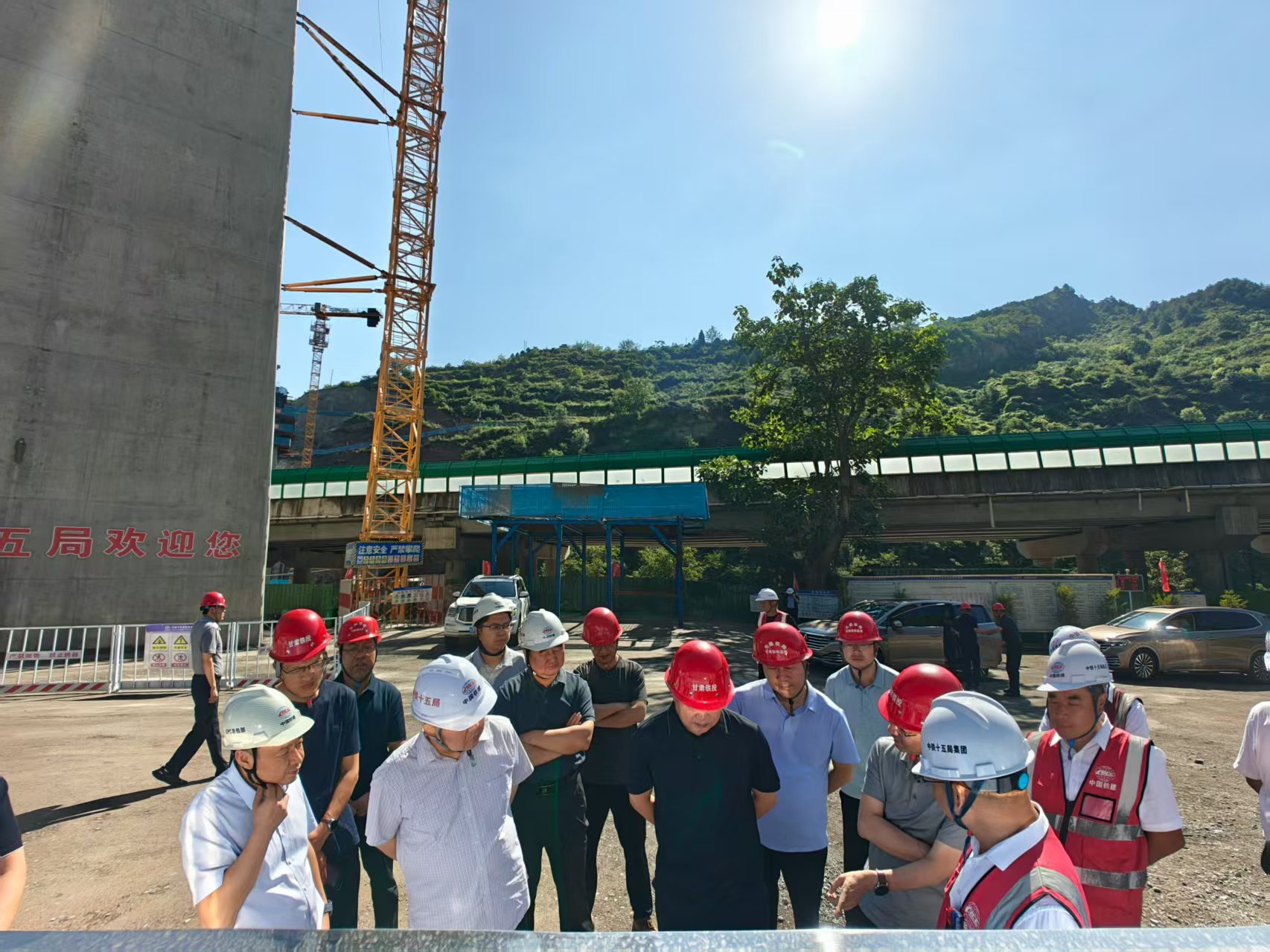 檢查平綿立交高速特大橋